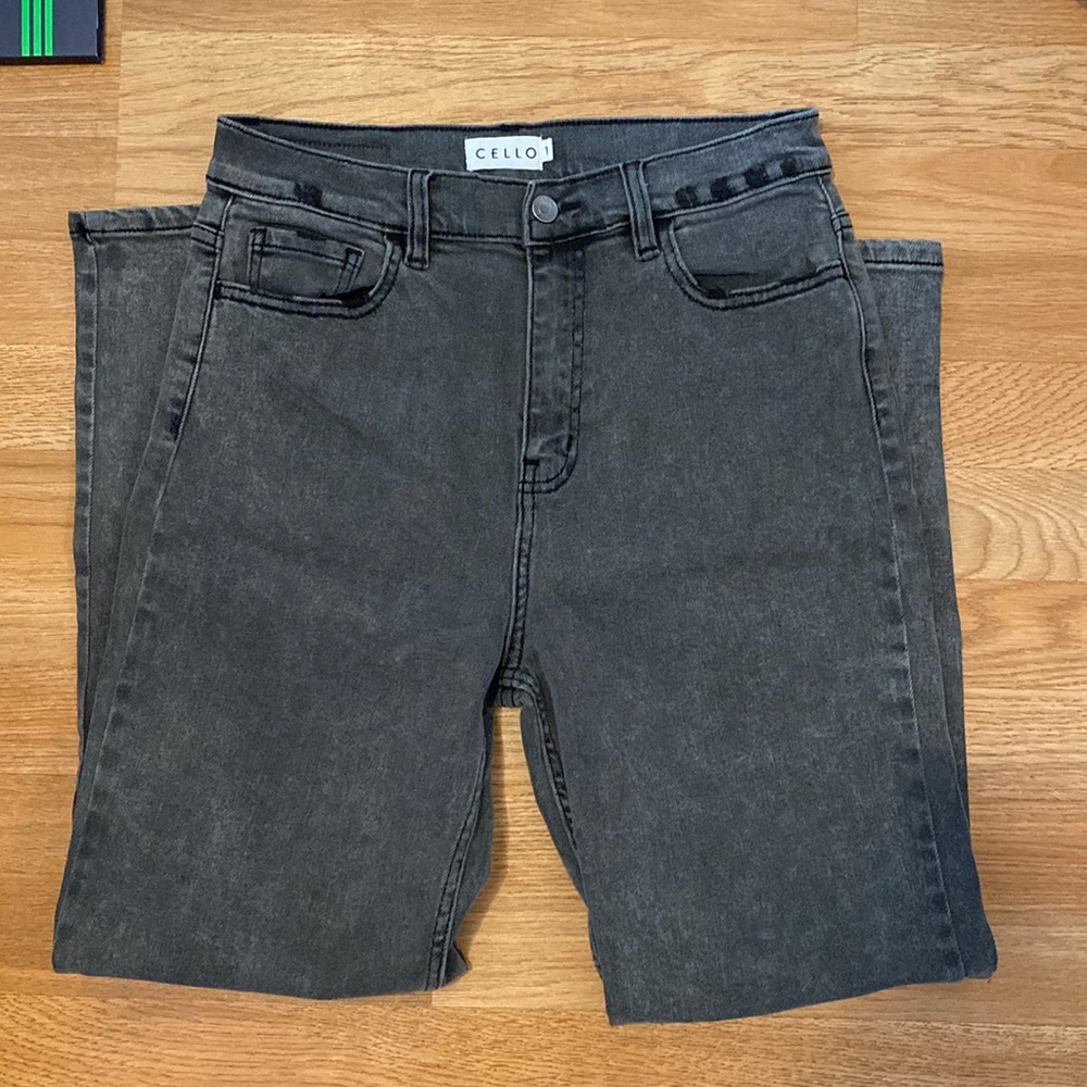 Cello straight jeans in a grey wash